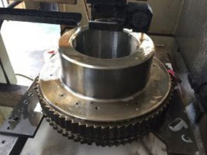 棘齿联轴器加工中